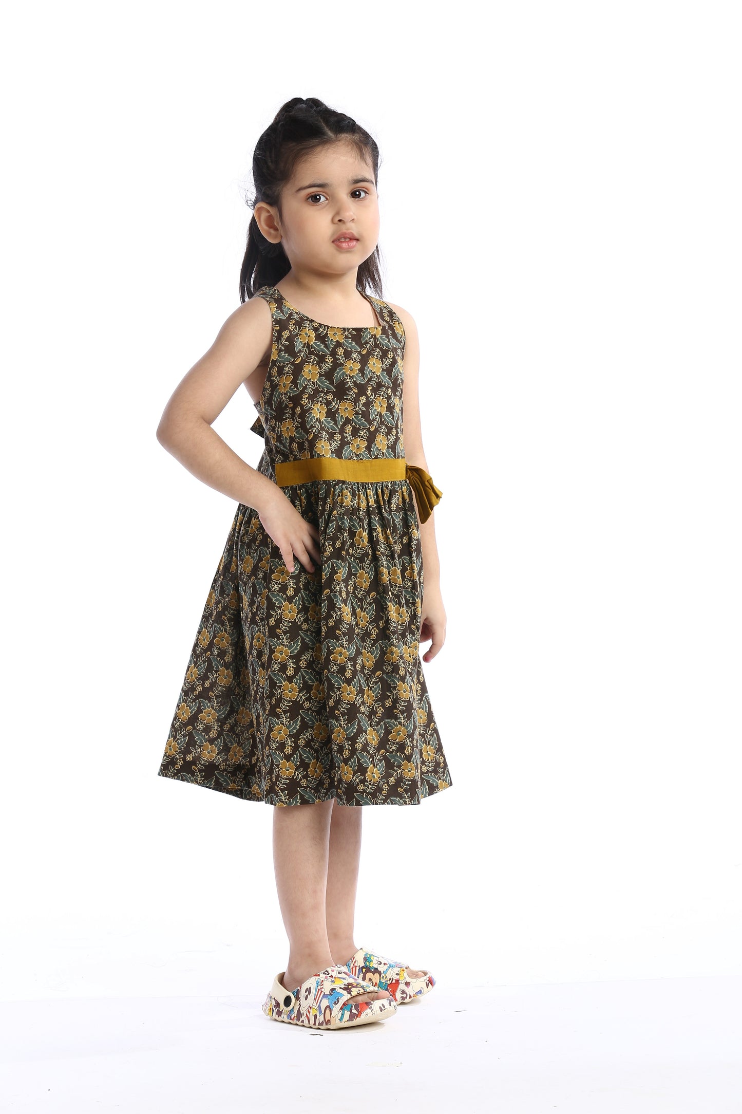 Floral Charm Girl's Frock | Stylish and Comfortable