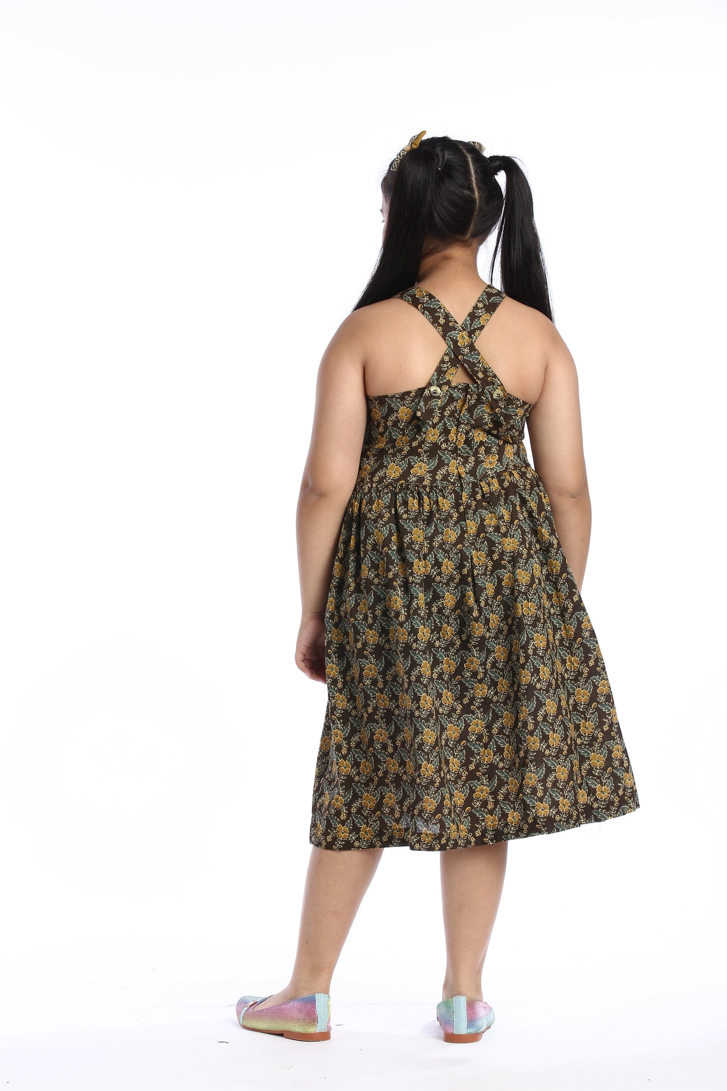 Floral Charm Girl's Frock | Stylish and Comfortable