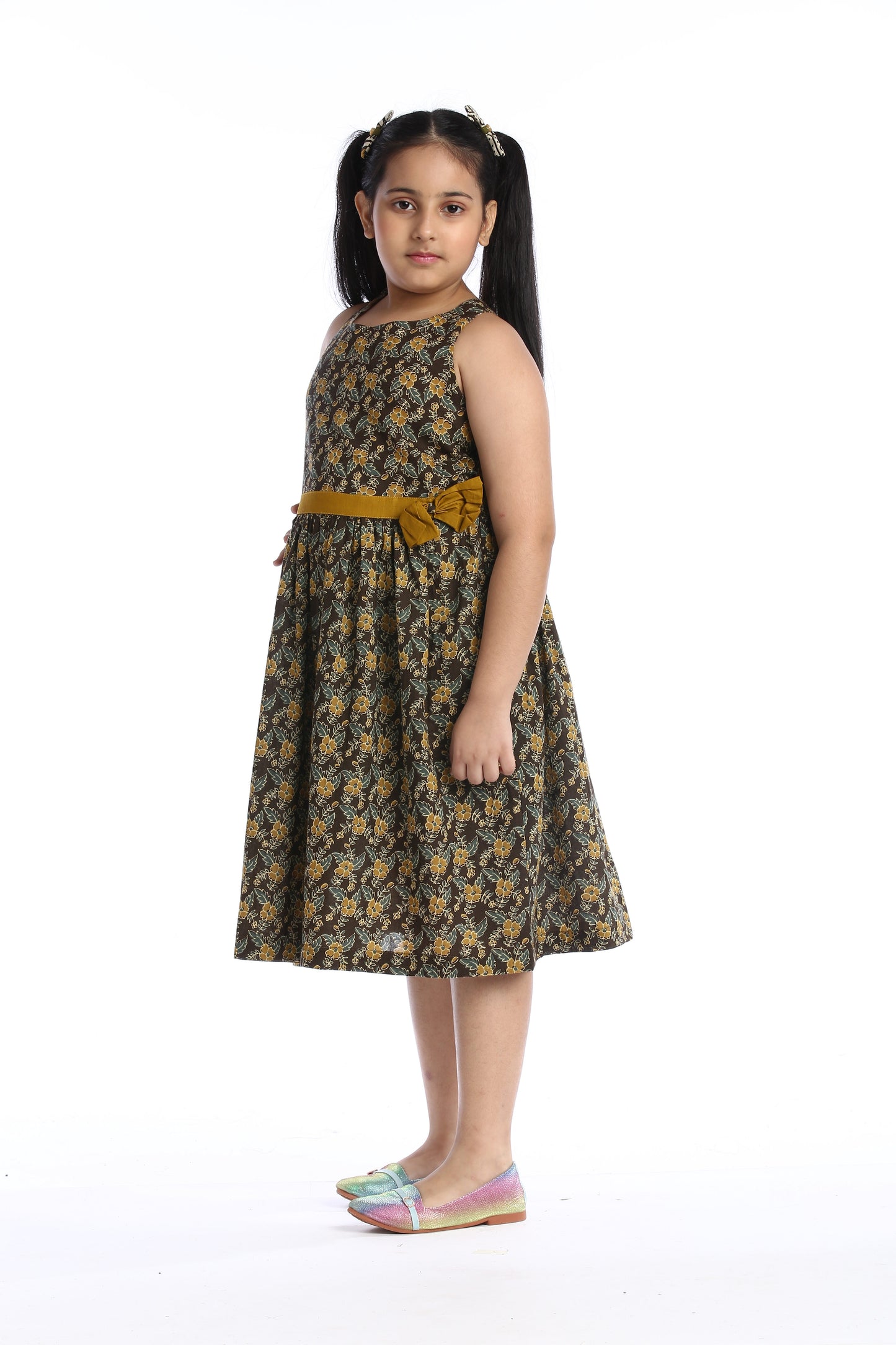 Floral Charm Girl's Frock | Stylish and Comfortable