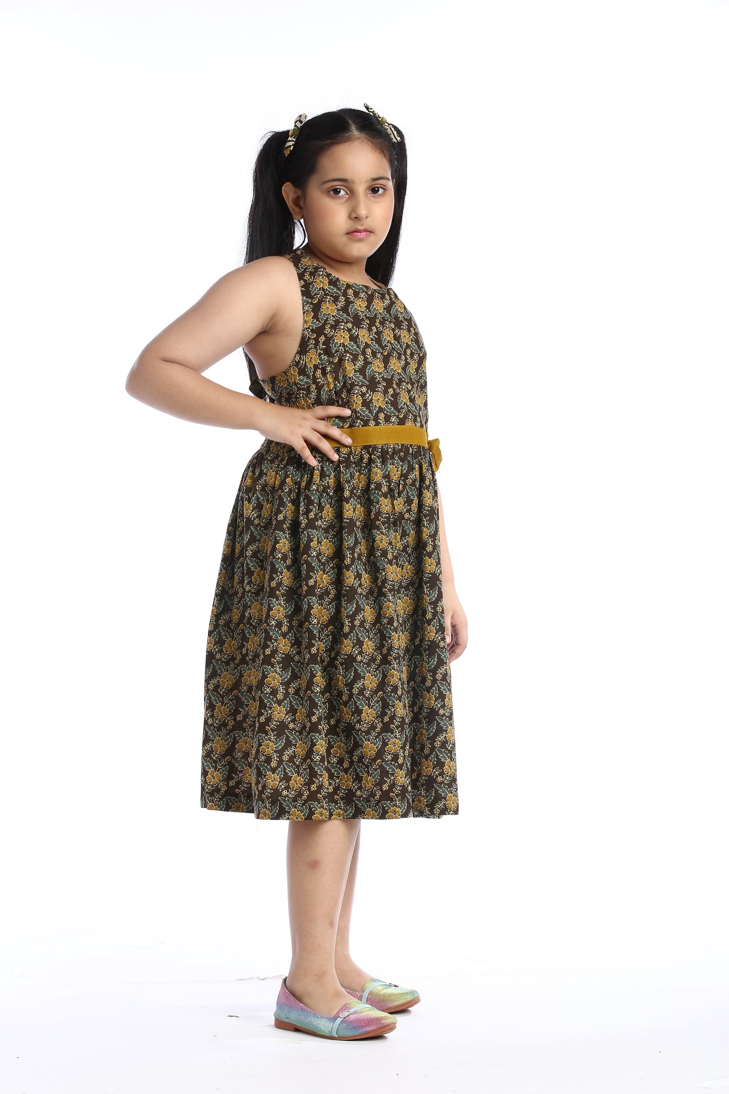 Floral Charm Girl's Frock | Stylish and Comfortable