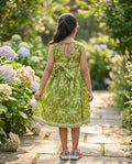 The Ek’dor 'Meadow Bloom' Heritage Cotton Frock