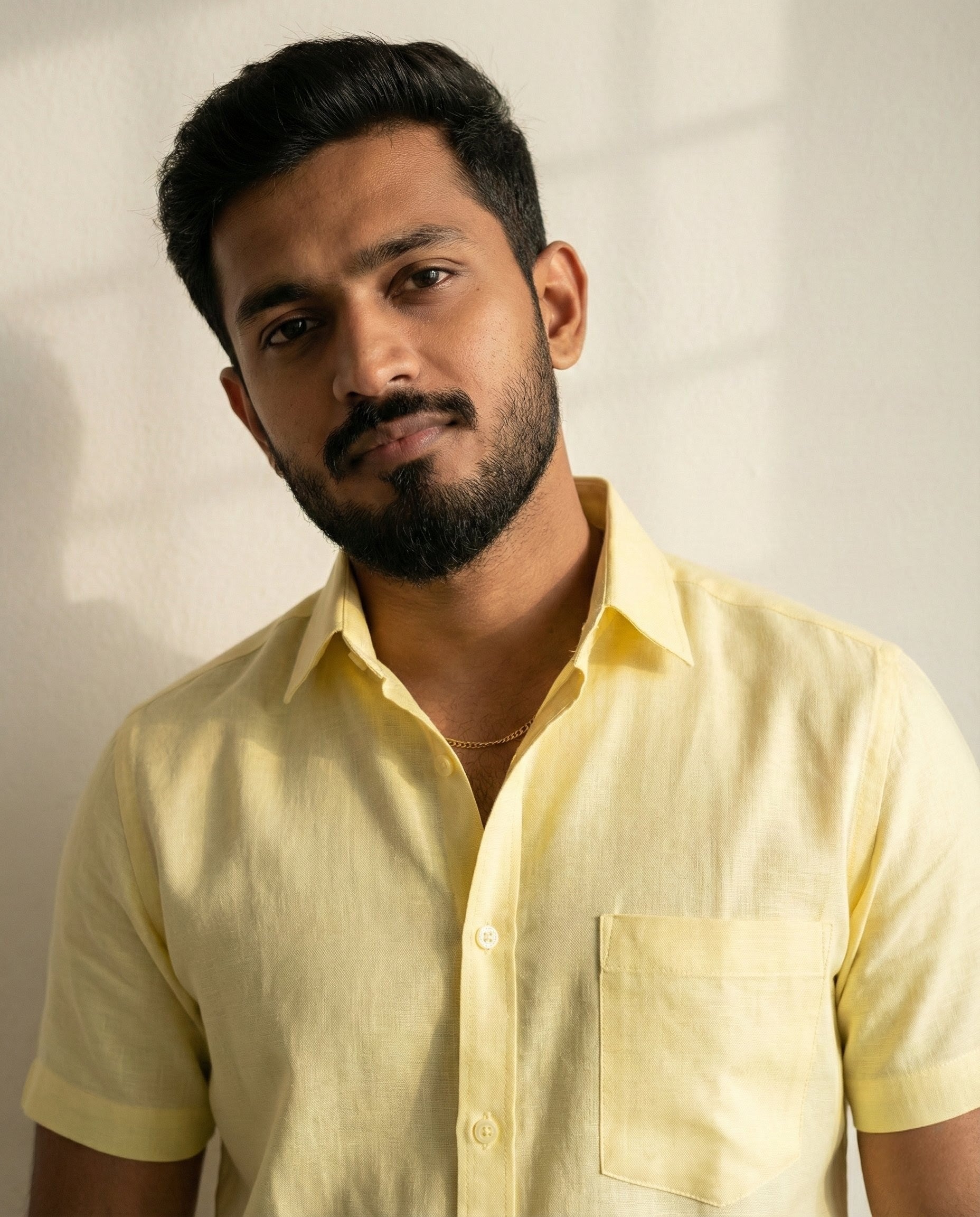 The Signature Shirt in Yellow