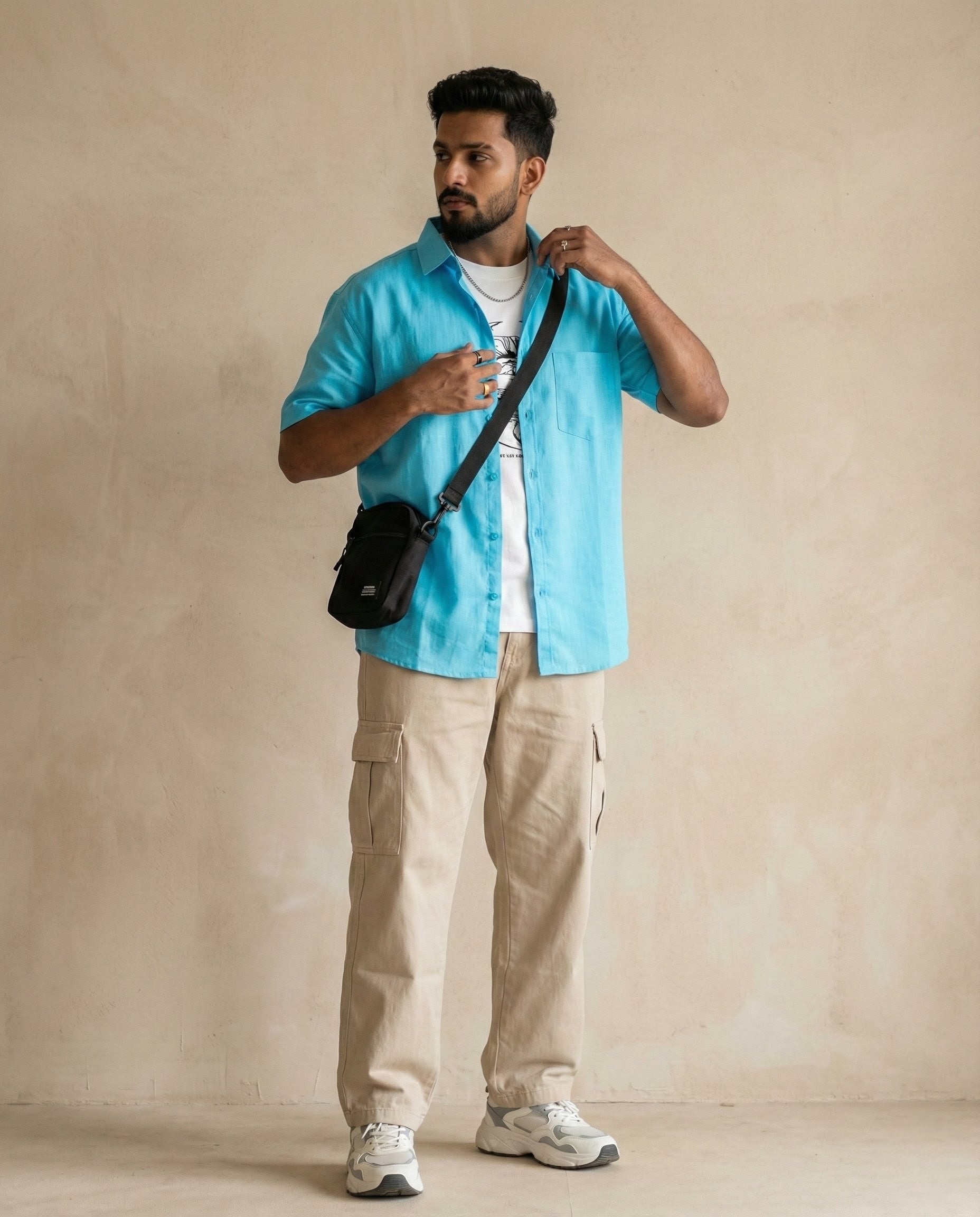 The Signature Shirt in Sky Blue