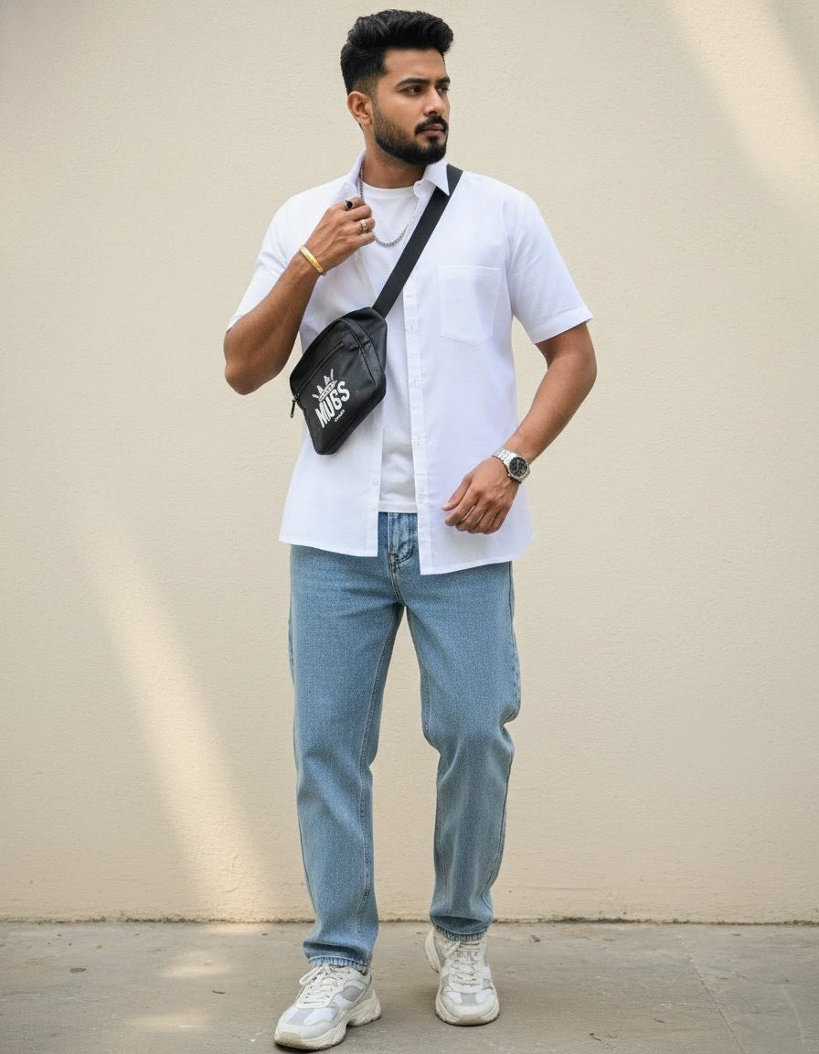 The Signature Shirt in Pure White
