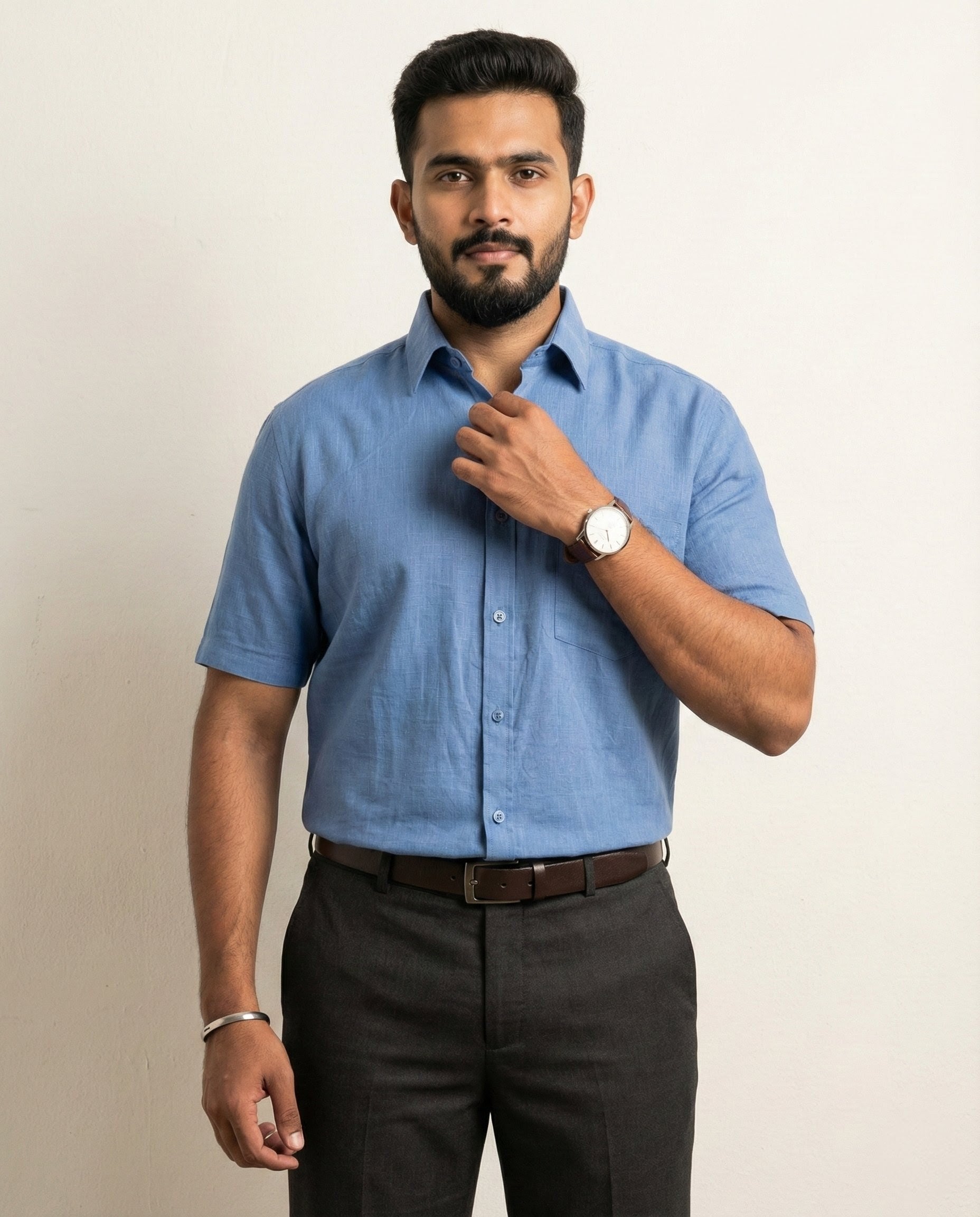 The Signature Shirt in Royal Blue