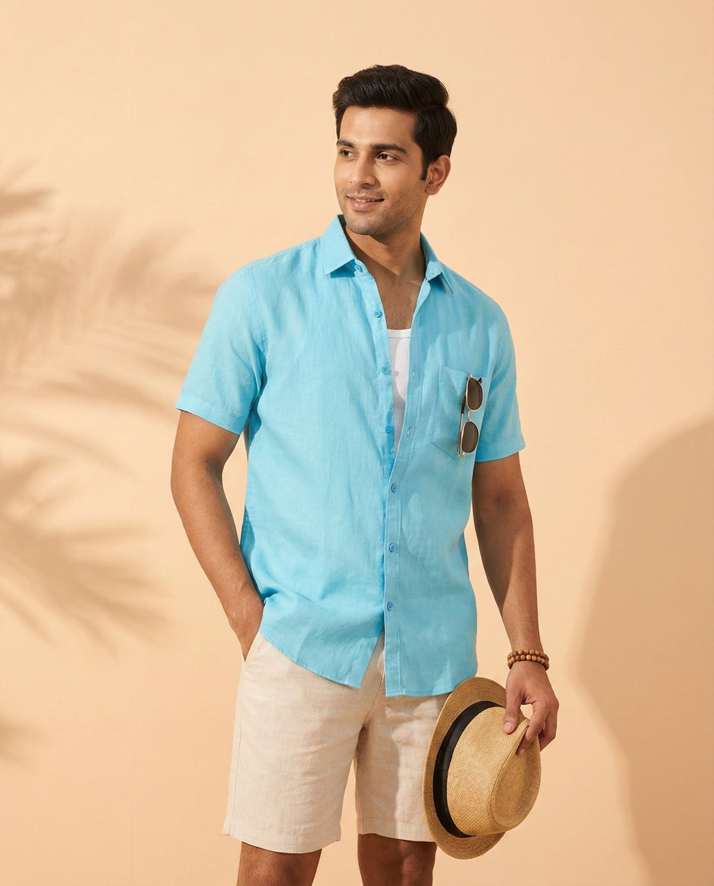 The Signature Shirt in Sky Blue