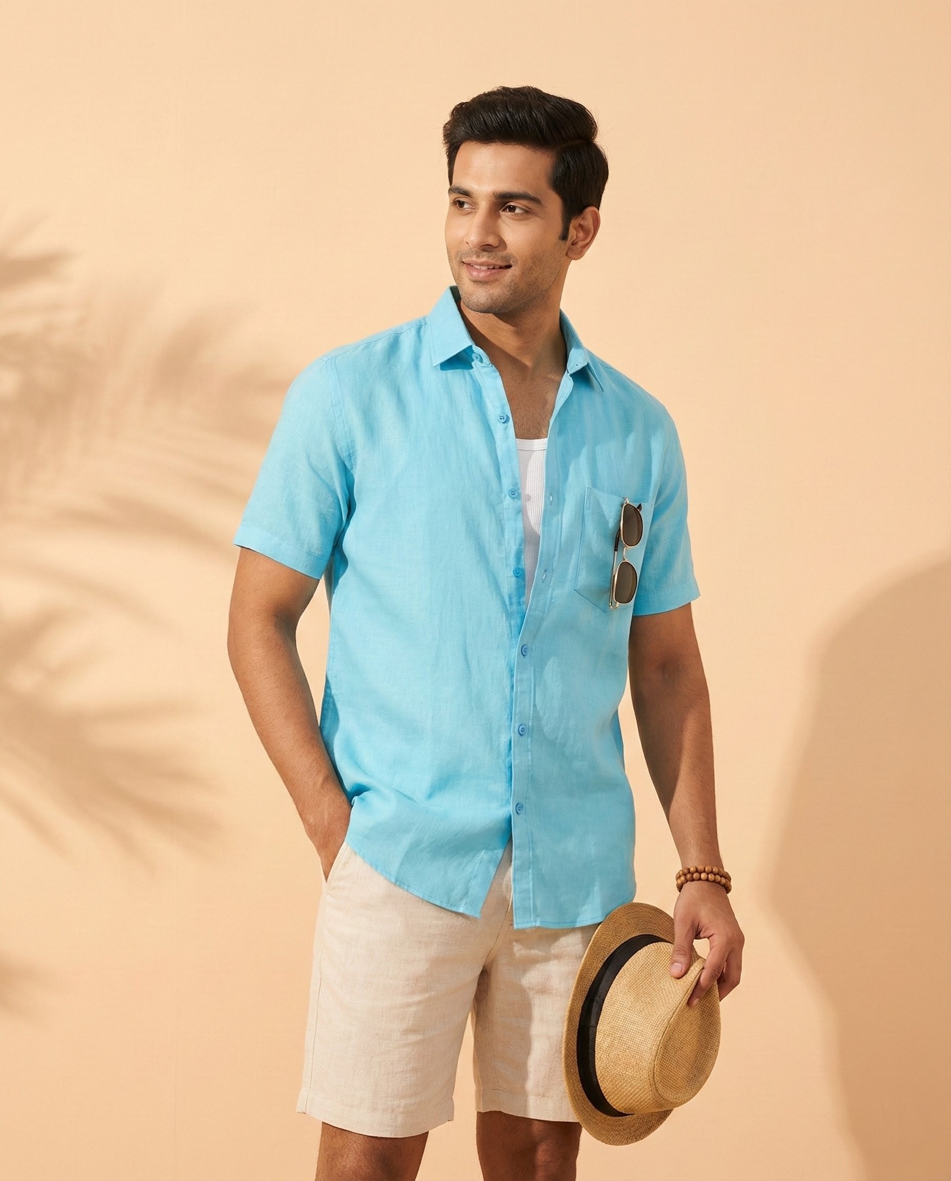 The Signature Shirt in Sky Blue