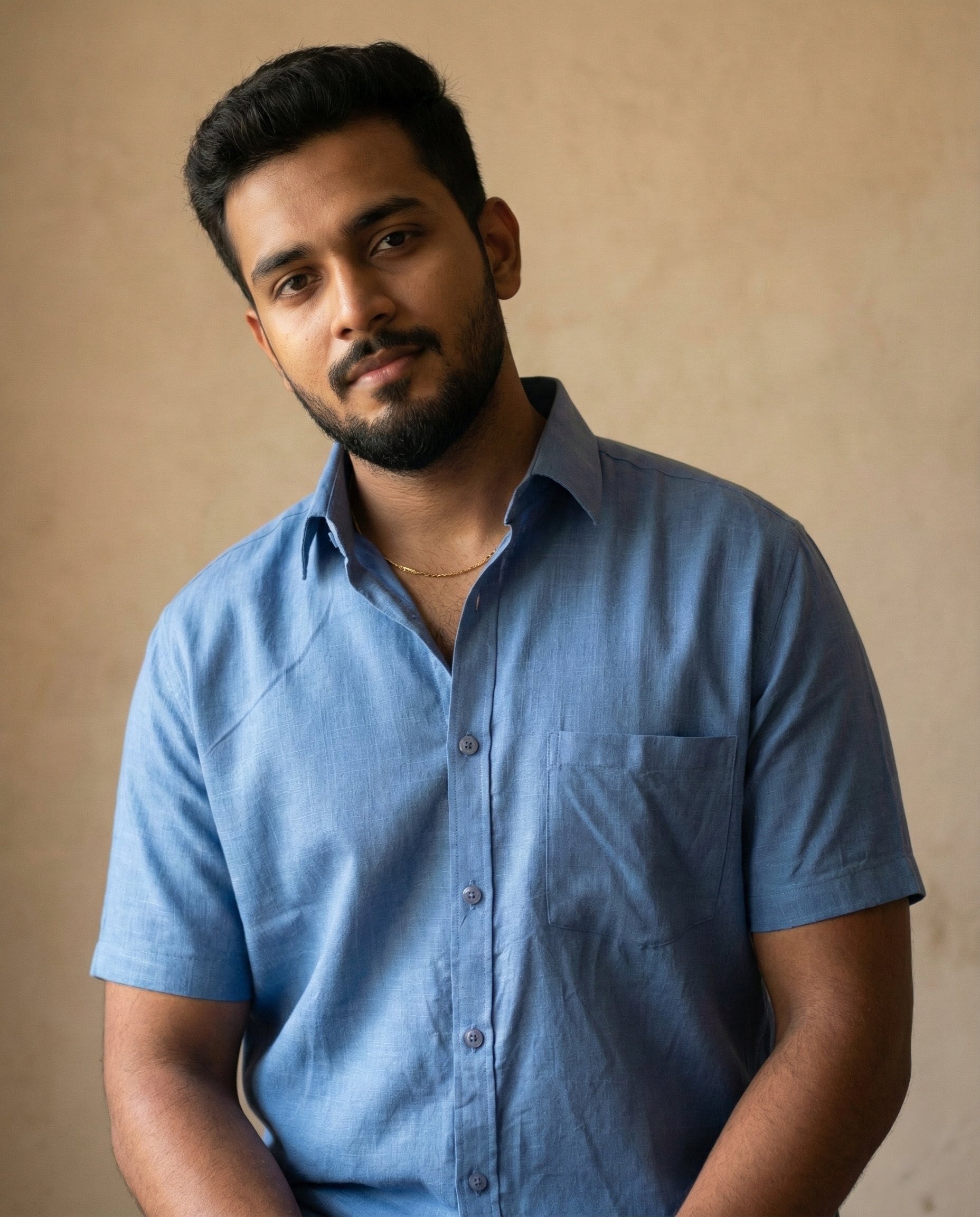 The Signature Shirt in Royal Blue