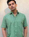 The Signature Shirt in Light Green
